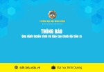 Quy định tuyển sinh và đào tạo trình độ tiến sĩ
