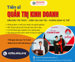 TUYỂN SINH TIẾN SĨ QUẢN TRỊ KINH DOANH ĐỢT 1/2026