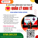 THẠC SĨ QUẢN LÝ KINH TẾ – LỰA CHỌN CHO AI MUỐN TIẾN XA TRONG SỰ NGHIỆP